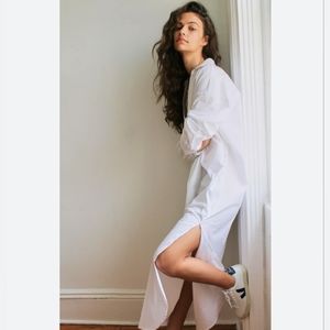 Free People "Eva" Shirt Dress